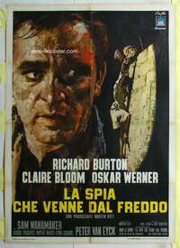 k483 SPY WHO CAME IN FROM THE COLD Italian one-panel movie poster '65 Burton