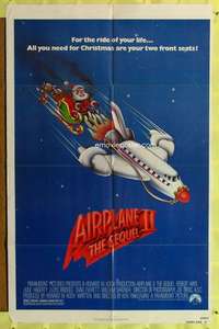 p018 AIRPLANE 2 one-sheet movie poster '82 Robert Hays, Lloyd Bridges