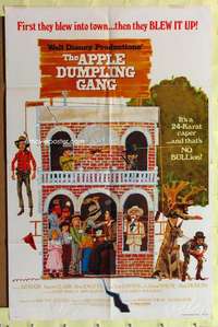 p049 APPLE DUMPLING GANG one-sheet movie poster '75 Disney, Don Knotts