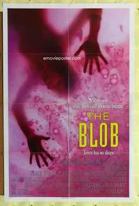 p102 BLOB one-sheet movie poster '88 Kevin Dillon, sci-fi remake!