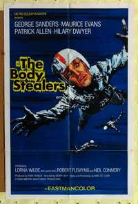 p113 BODY STEALERS int'l one-sheet movie poster '70 George Sanders, sci-fi!