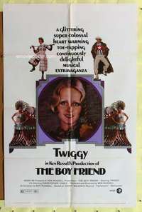 p118 BOY FRIEND one-sheet movie poster '71 Twiggy, Tommy Tune