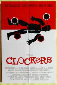 p160 CLOCKERS one-sheet movie poster '95 Mekhi Phifer, Spike Lee