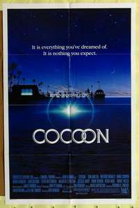p166 COCOON one-sheet movie poster '85 Ron Howard classic, Don Ameche