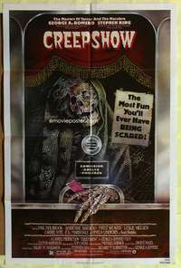 p184 CREEPSHOW one-sheet movie poster '82 George Romero, Stephen King