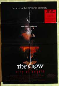 p194 CROW CITY OF ANGELS one-sheet movie poster '96 Vincent Perez