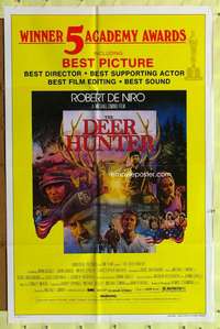 p229 DEER HUNTER one-sheet movie poster '78 Robert De Niro, Chris Walken