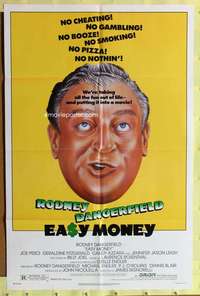 p265 EASY MONEY one-sheet movie poster '83 Rodney Dangerfield