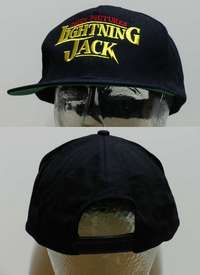 m047 LIGHTNING JACK black special promotional movie hat '94 Savoy Pictures