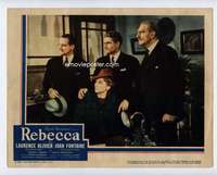 s002 REBECCA #3 movie lobby card '40 Laurence Olivier, Joan Fontaine
