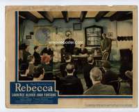 s003 REBECCA #4 movie lobby card '40 Alfred Hitchcock, Laurence Olivier