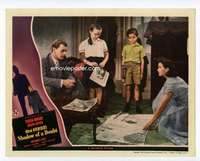 s039 SHADOW OF A DOUBT #5 movie lobby card '43 Wright, Cotten & kids!