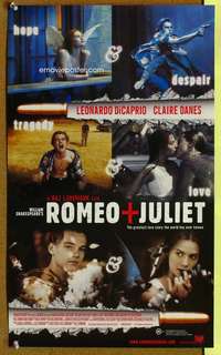 t036 ROMEO & JULIET Aust special movie poster '96 DiCaprio