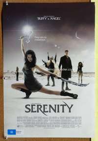 t037 SERENITY #1 DS Aust special movie poster '05 Joss Whedon