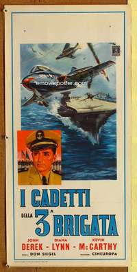 t047 ANNAPOLIS STORY Italian locandina movie poster '55 Don Siegel, John Derek