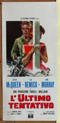 t049 BABY THE RAIN MUST FALL Italian locandina movie poster '65 Steve McQueen