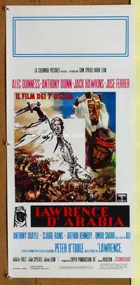 t077 LAWRENCE OF ARABIA Italian locandina movie poster R70s David Lean