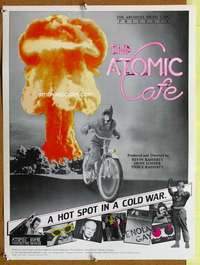 v255 ATOMIC CAFÉ special 18x24 movie poster '82 nuclear bomb!