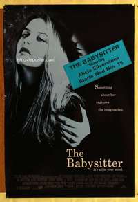 v304 BABYSITTER one-sheet movie poster '95 Alicia Silverstone
