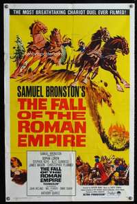 v048 FALL OF THE ROMAN EMPIRE one-sheet movie poster '64 Sophia Loren
