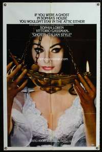 v050 GHOSTS ITALIAN STYLE style B one-sheet movie poster '68 sexy Sophia Loren!