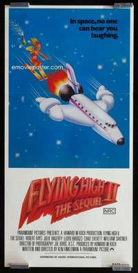 w629 AIRPLANE 2 Aust daybill movie poster '82 Lloyd Bridges