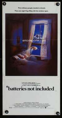 w659 BATTERIES NOT INCLUDED Aust daybill movie poster '87 Spielberg
