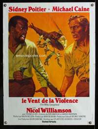 w007 WILBY CONSPIRACY French 23x31 movie poster '75 Poitier, Caine