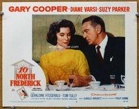 b181 10 NORTH FREDERICK movie lobby card #4 '58 Gary Cooper, Varsi
