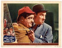 b189 ABBOTT & COSTELLO MEET THE INVISIBLE MAN movie lobby card #5 '51