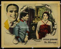 b211 AMERICANO movie lobby card R23 early Douglas Fairbanks!