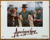 b216 APOCALYPSE NOW movie lobby card #7 '79 Duvall smells napalm!