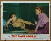 b222 BADLANDERS movie lobby card #5 '58 Alan Ladd, Claire Kelly