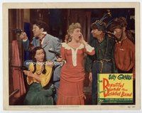 b238 BEAUTIFUL BLONDE FROM BASHFUL BEND movie lobby card #7 '49 Grable