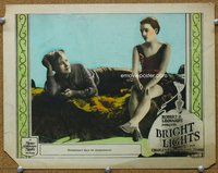b292 BRIGHT LIGHTS movie lobby card '25 Charles Ray, Pauline Starke