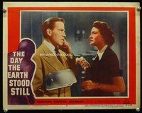 b382 DAY THE EARTH STOOD STILL movie lobby card #8 '51 Neal, Marlowe