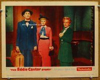 b420 EDDIE CANTOR STORY movie lobby card #8 '53 Keefe Brasselle