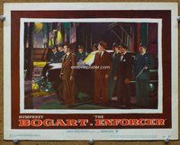 b424 ENFORCER movie lobby card #5 '51 Humphrey Bogart with cops!
