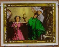 b498 GONE WITH THE WIND #1 color-glos deluxe 11x14 movie still '39 w/child!