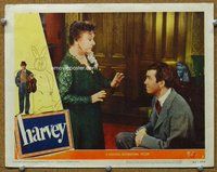 b524 HARVEY movie lobby card #3 '50 James Stewart, Josephine Hull