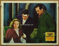 b551 HOUND OF THE BASKERVILLES movie lobby card '39 Basil Rathbone
