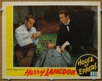 b553 HOUSE OF ERRORS movie lobby card '42 Harry Langdon