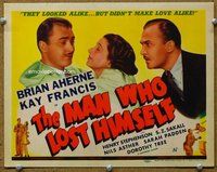 b100 MAN WHO LOST HIMSELF title movie lobby card '41 Kay Francis, Aherne
