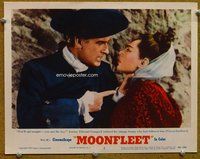 b699 MOONFLEET movie lobby card #2 '55 Granger, Lindfors, Fritz Lang