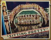 b832 SITTING PRETTY #4 movie lobby card '33 great sexy showgirls!
