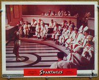 b842 SPARTACUS movie lobby card '61 Stanley Kubrick, Laurence Olivier
