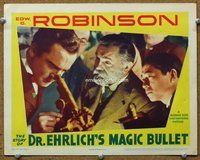 b412 DR EHRLICH'S MAGIC BULLET #2 movie lobby card R40s Ed G. Robinson