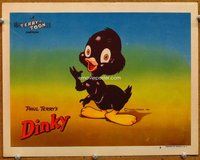 b875 TERRY-TOON movie lobby card #3 '46 Paul Terry's Dinky Duck!