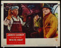 b944 WHITE HEAT movie lobby card #2 '49 James Cagney is Cody Jarrett!