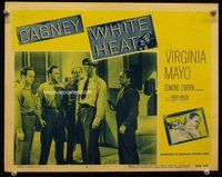 b945 WHITE HEAT movie lobby card #5 R56 James Cagney, Edmond O'Brien